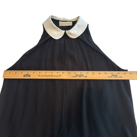 Elegant A.L.C Black and White Women's Sleeveless Top - Picture 5 of 13